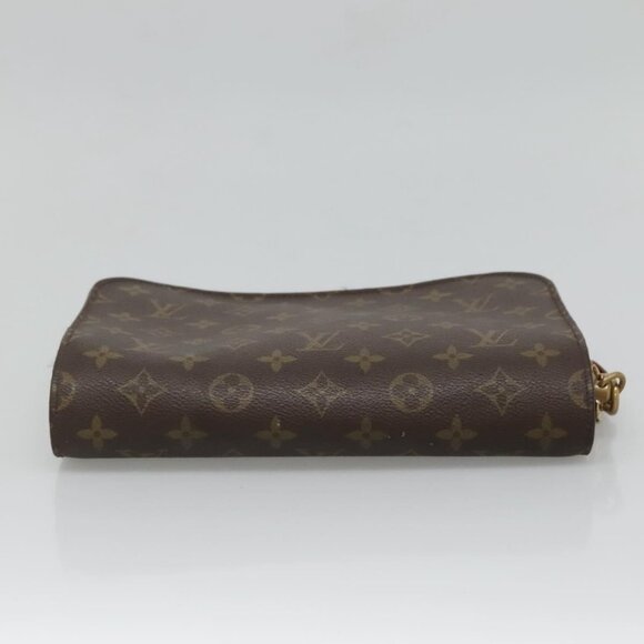LOUIS VUITTON Monogram Orsay Clutch Bag LV Auth - Picture 6 of 16